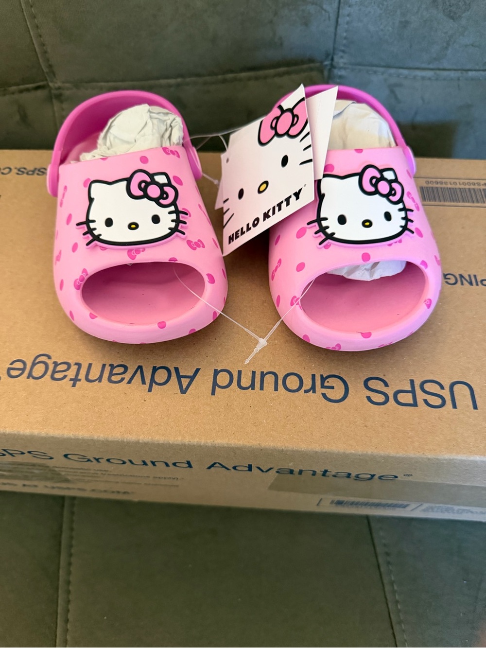 Hello Kitty Pink Kids Open-Toe Clog Sandals